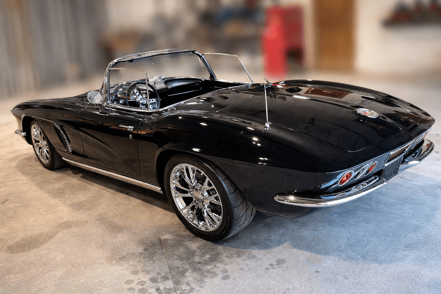 1962 Chevy Corvette detailed by SkyShine Auto Detailing