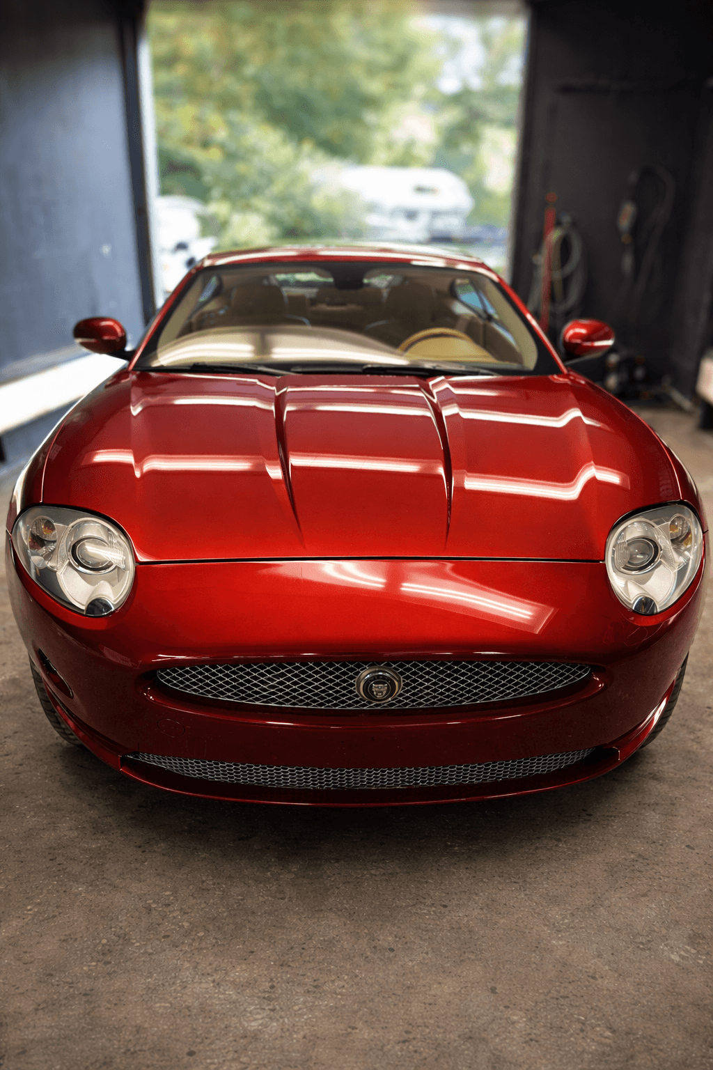 Jaguar detailed by SkyShine Auto Detailing in Brooklyn CT